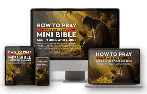 🙏 How to Pray as Jesus Taught Mini Bible Bundle — 80 Mini Bibles with Step-by-Step Guide
