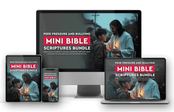 🛡️ Peer Pressure and Wise Choices Mini Bible Bundle — 25 Scriptures, Prayers, and Quotes + Step by step evidence base guide